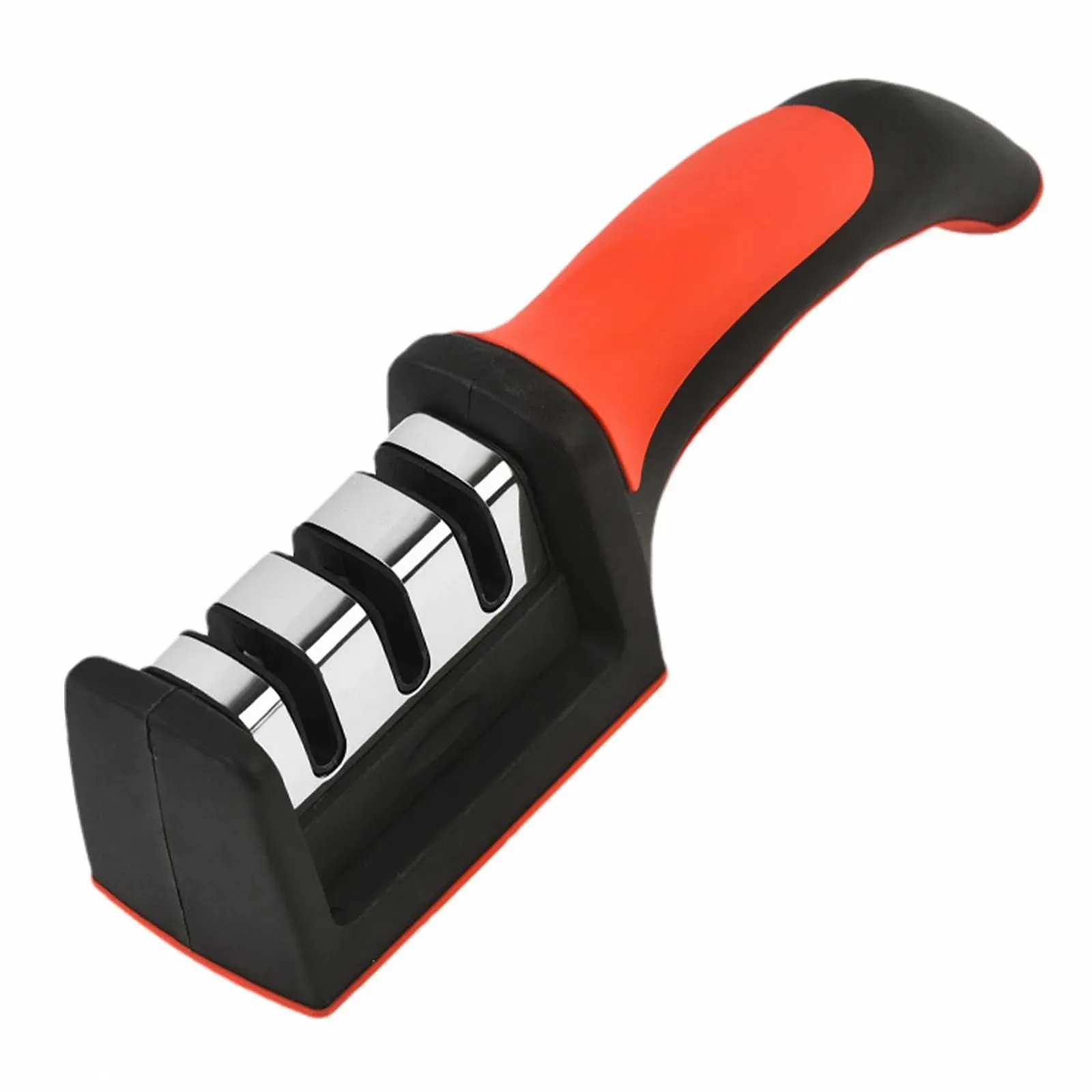 Мультифункціональна точилка для ножів Fitter Cutter 4-stage Ergonomic Hanging Stone Non-Slip, фото №7