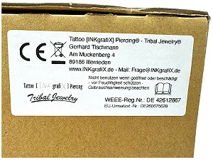 Молоток кровельщика INKgrafiX Germany IG24770 фибергласовый 600 г с магнитным держателем для гвоздей synthetic.ua - Фото 1