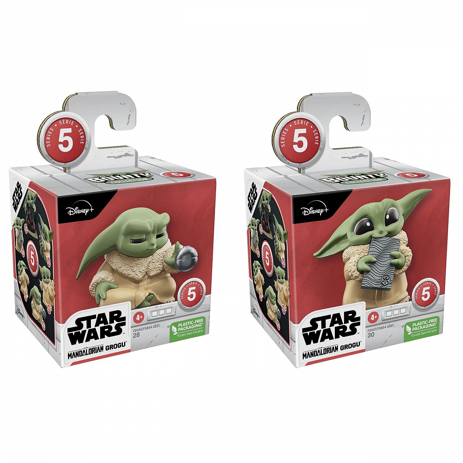 Фигурки Star Wars The Bounty Collection Series 5 Grogu, 2 шт., Тренировка с Силой, Бескар, фото №5
