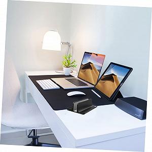 Охолоджуюча підставка для ноутбука SOIMISS Алюмінієвий сплав з тримачем для зберігання synthetic.ua - Фото 1