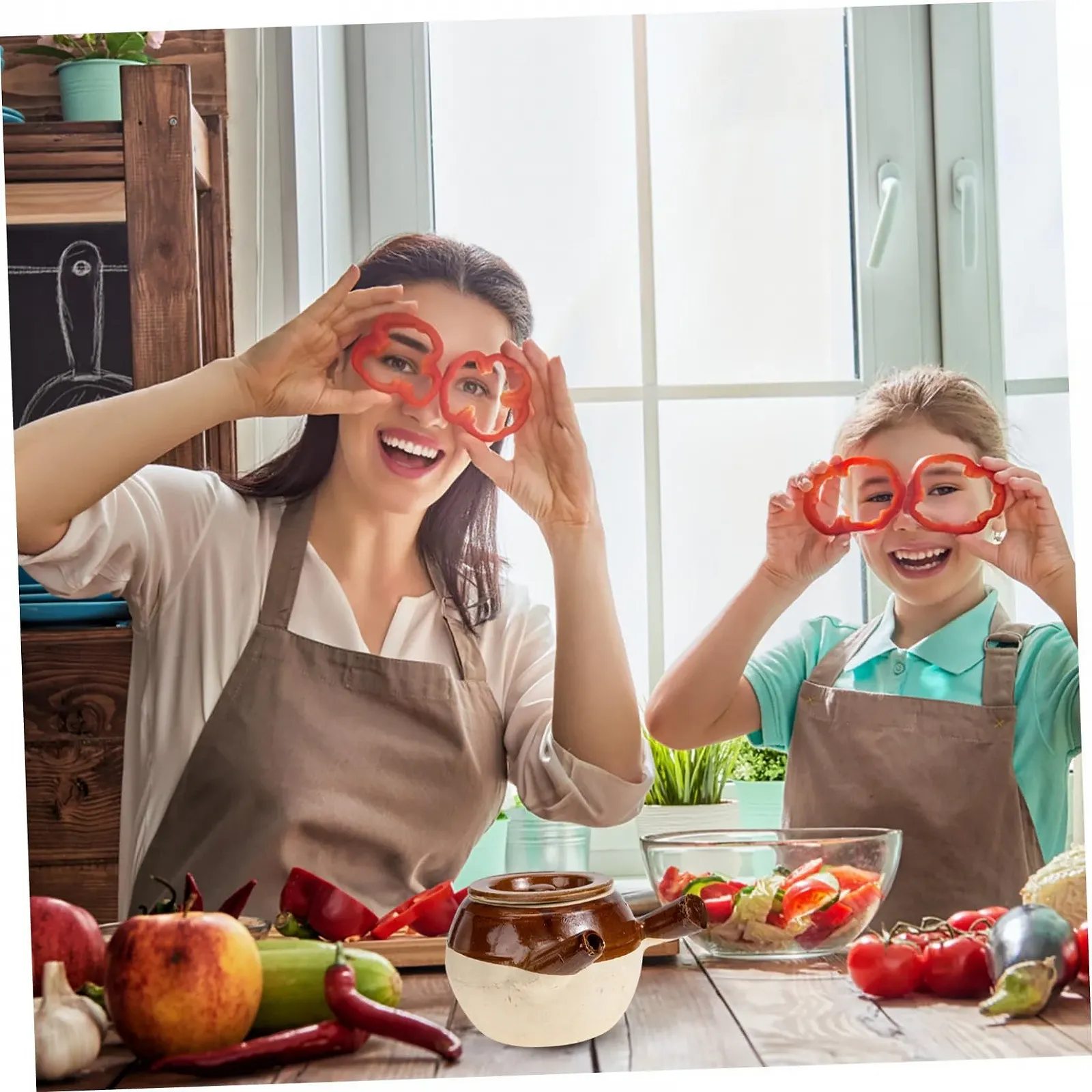 Традиционный китайский глиняный горшок Термостойкий Бесшовный для открытого огня, фото №5