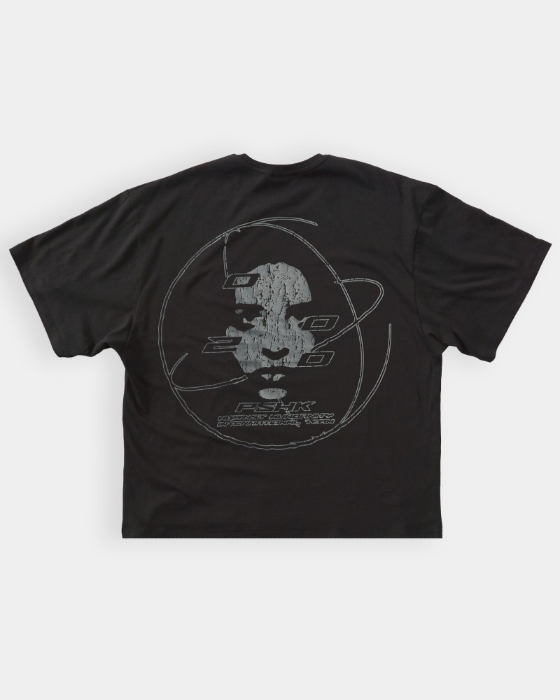 Футболка оверсайз Ogonpushka 2000 чорна, фото №1