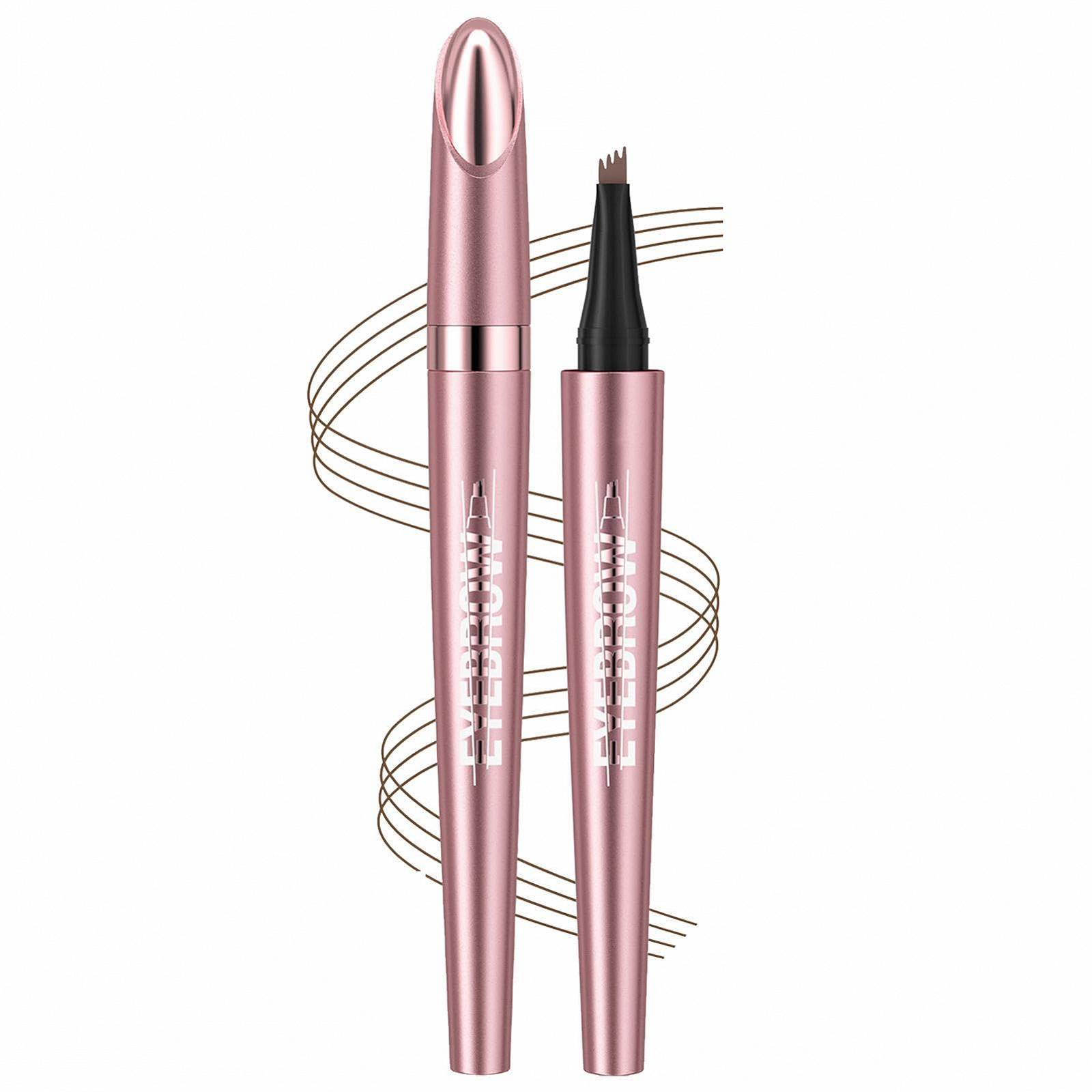 Карандаш для бровей 3D 4-х зубчатый водостойкий, фото №1