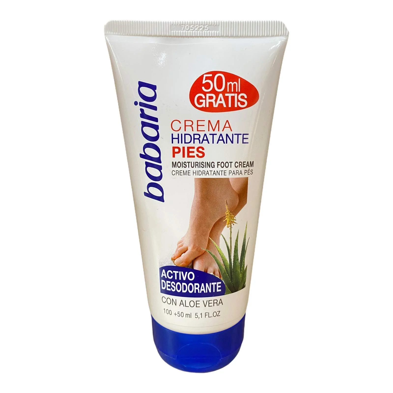 Крем для ног Babaria Activo Deodorant увлажняющий 150 мл, фото №2 Крем для ног Babaria Activo Deodorant увлажняющий 150 мл, фото №2