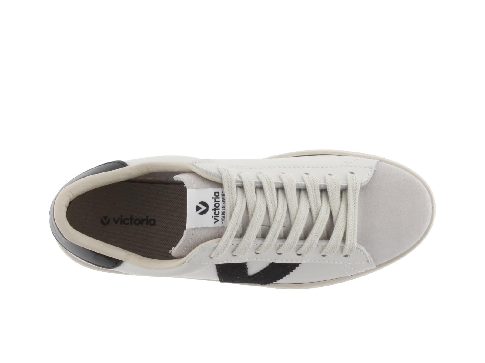 Кеди Victoria Berlin Шкіра та контрастні деталі & Split шкіряний носок 1126142, фото №4