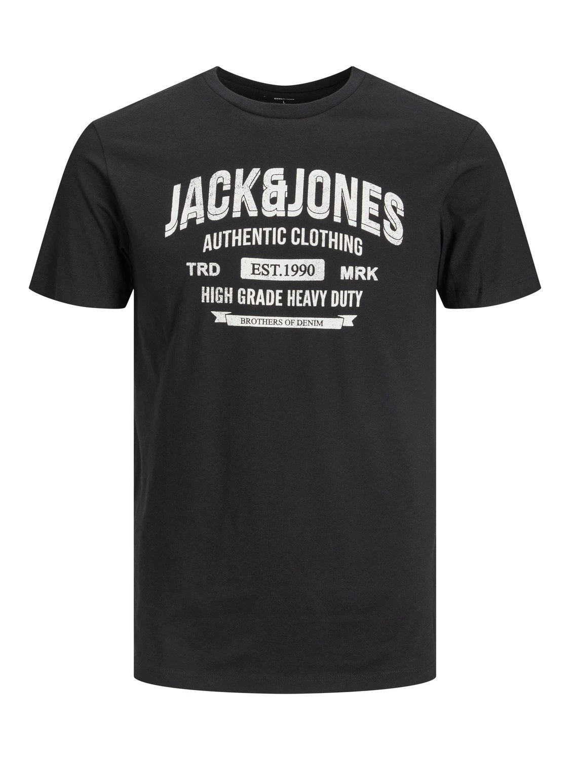 Футболка Jack&Jones JEANS TEE SS O-NECK NOOS 22/23 12210949 Чёрный M, фото №5