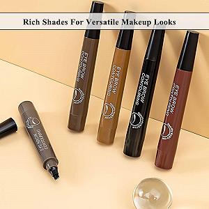 Карандаш для бровей Glowly Secret Waterproof Taupe Brown synthetic.ua - Фото 1