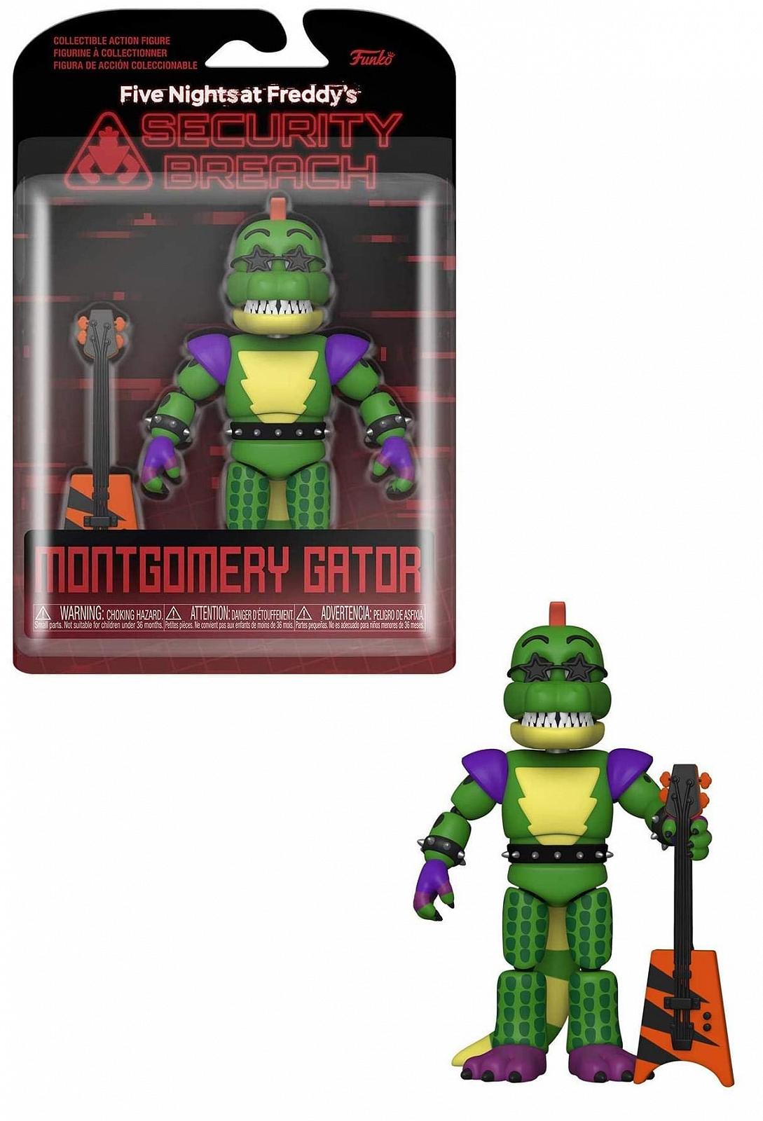 Екшн-фігурка Funko Five Nights at Freddy's (FNAF) PizzaPlex Montgomery Gator FNAF Pizza Simulator, фото №3
