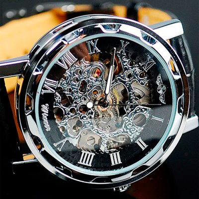 Годинник Winner Чорний, фото №1