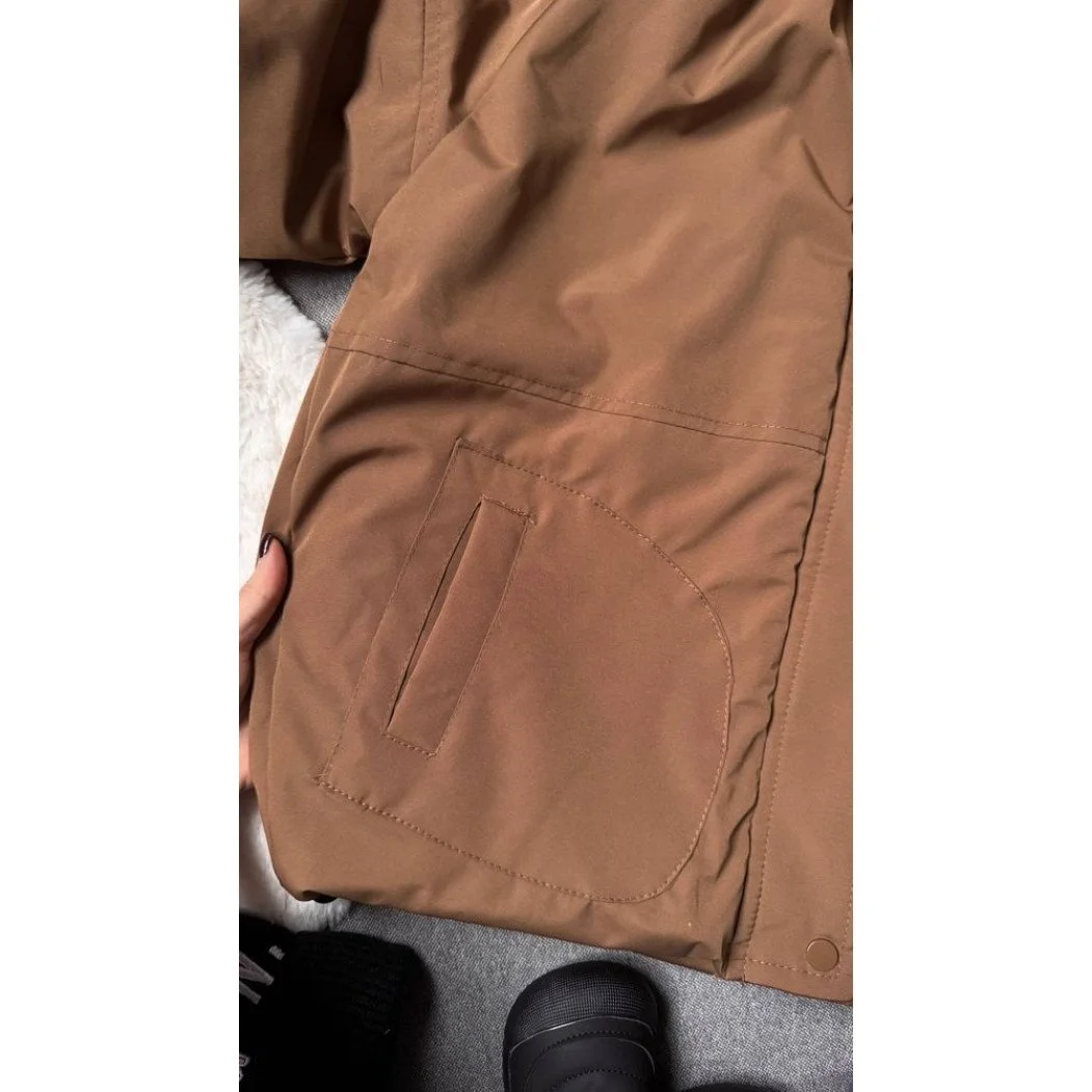 Стильна дитяча куртка від 130 до 160 см еврозима з капюшоном з хутром осінь/зима, фото №5 Стильна дитяча куртка від 130 до 160 см еврозима з капюшоном з хутром осінь/зима, фото №5