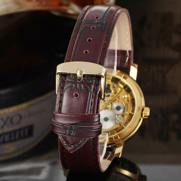 Годинник Winner Gold Brown, фото №10