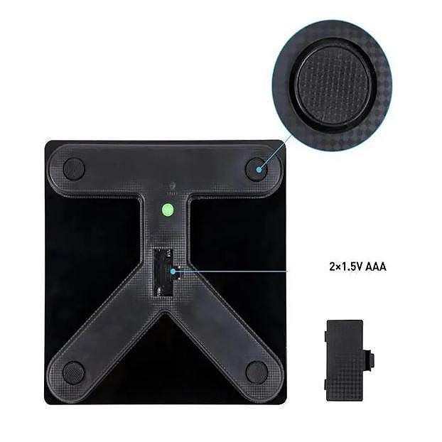 Напольные умные фитнес весы Bluetooth до 180 кг Смарт с приложением, фото №2