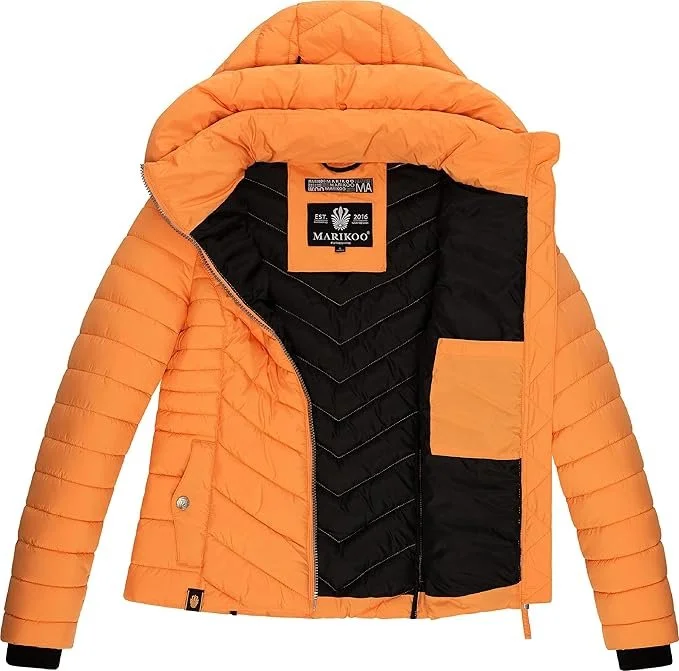 Перехідна Куртка Marikoo Kagomee Жіноча Легка Коротка Куртка з Капюшоном, що Знімається, фото №7