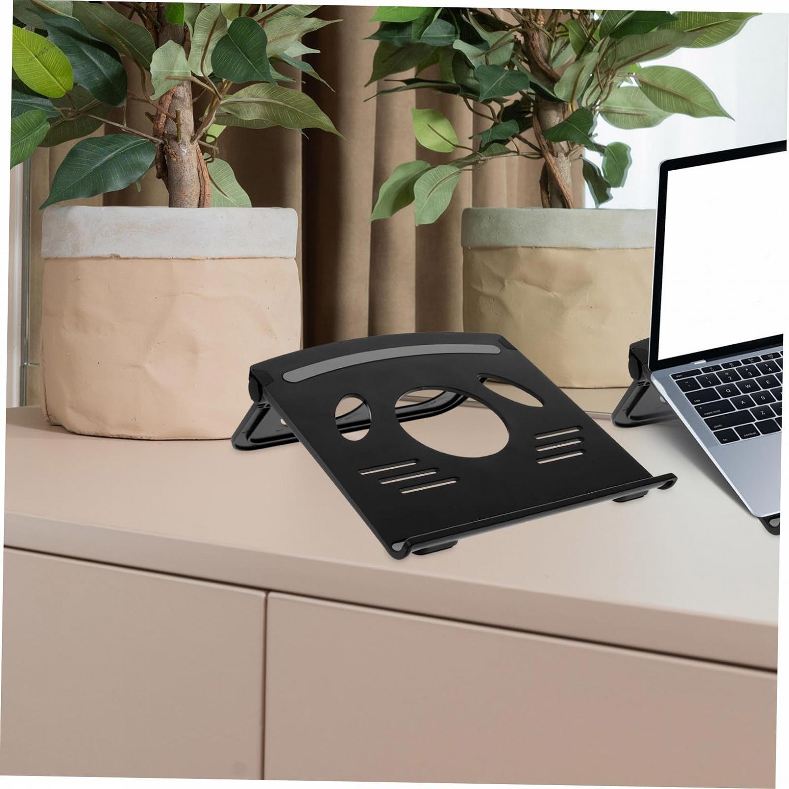 Подставка для ноутбука Operitacx, складная, из ABS и силикона, для дома, офиса, путешествий, портативная, фото №6