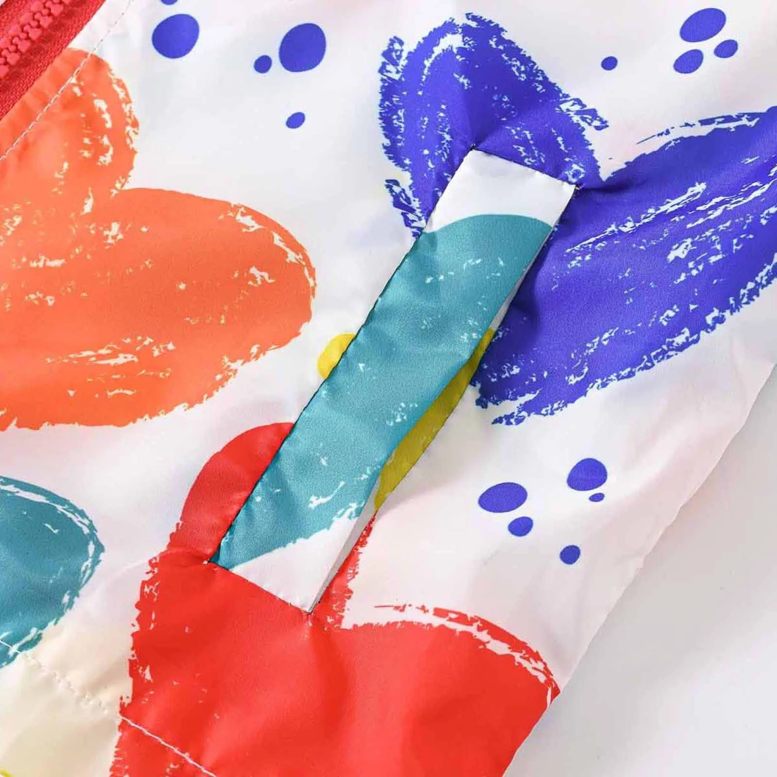 Вітровка KQIVAM Дитяча з капюшоном Легка дихаюча, фото №5