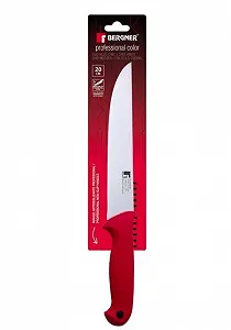 Нож для приготування Bergner Professional color BG-39140-RD 20 см - Фото 1
