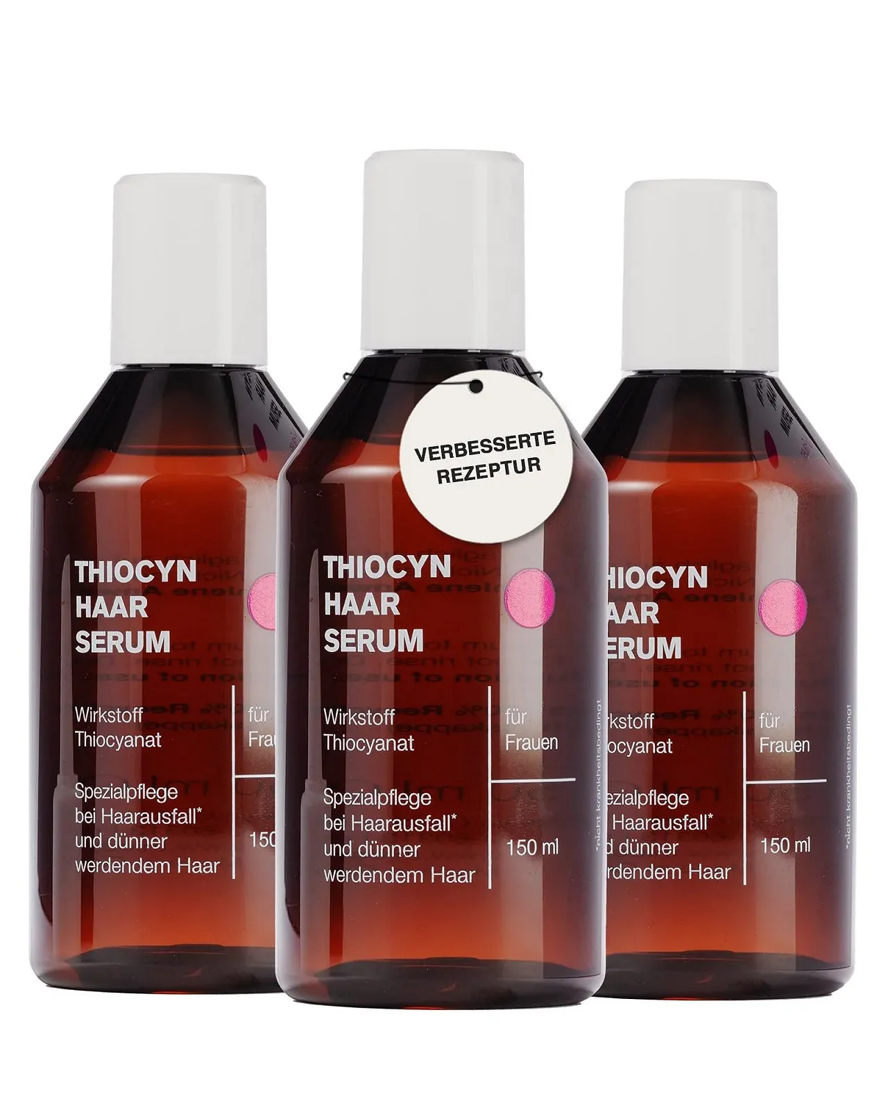 Сироватка Thiocyn Проти випадіння волосся для жінок 3 x 150 мл, фото №1