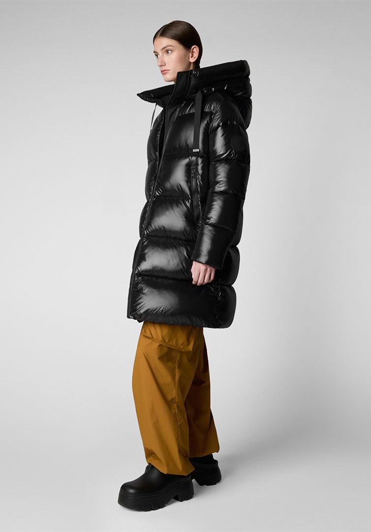 Пальто Save The Duck Isabel 2025 Чорний, L, фото №4