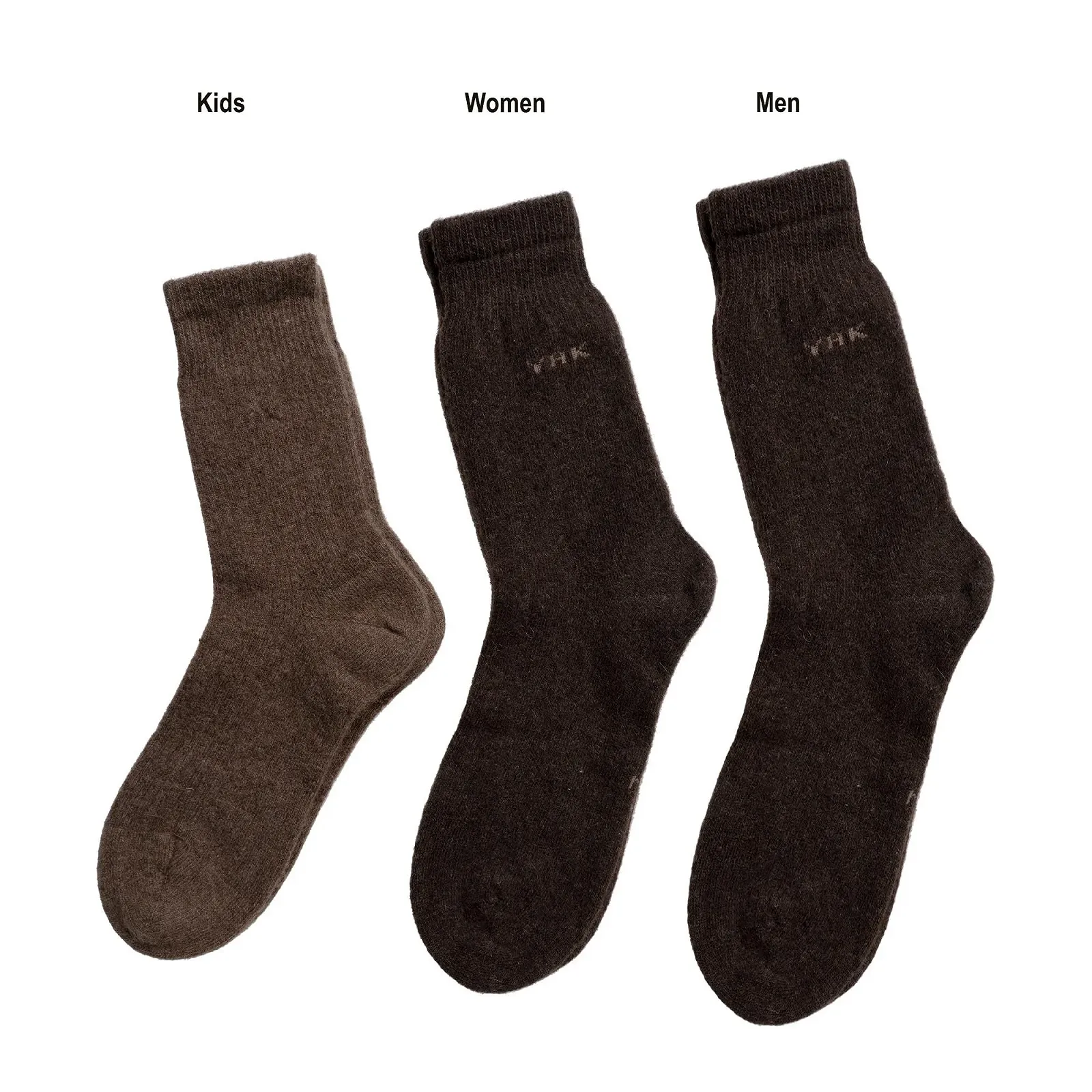 Пара носков из 100% шерсти яка - Теплые зимние носки для мужчин и женщин, фото №5