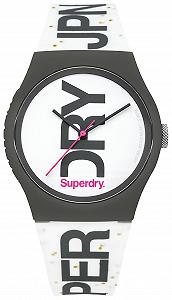 Аналоговые часы Superdry Женские с силиконовым ремешком SYL189WB - Фото 1
