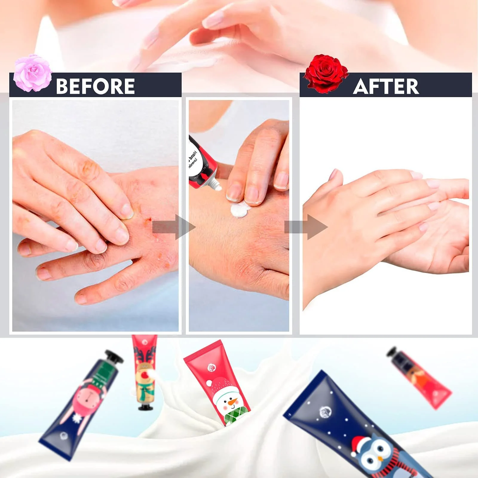 Крем для рук Набір, 10 штук Міні-креми для рук з рослинним ароматом Характеристики Колір, фото №5 Крем для рук Набір, 10 штук Міні-креми для рук з рослинним ароматом Характеристики Колір, фото №5