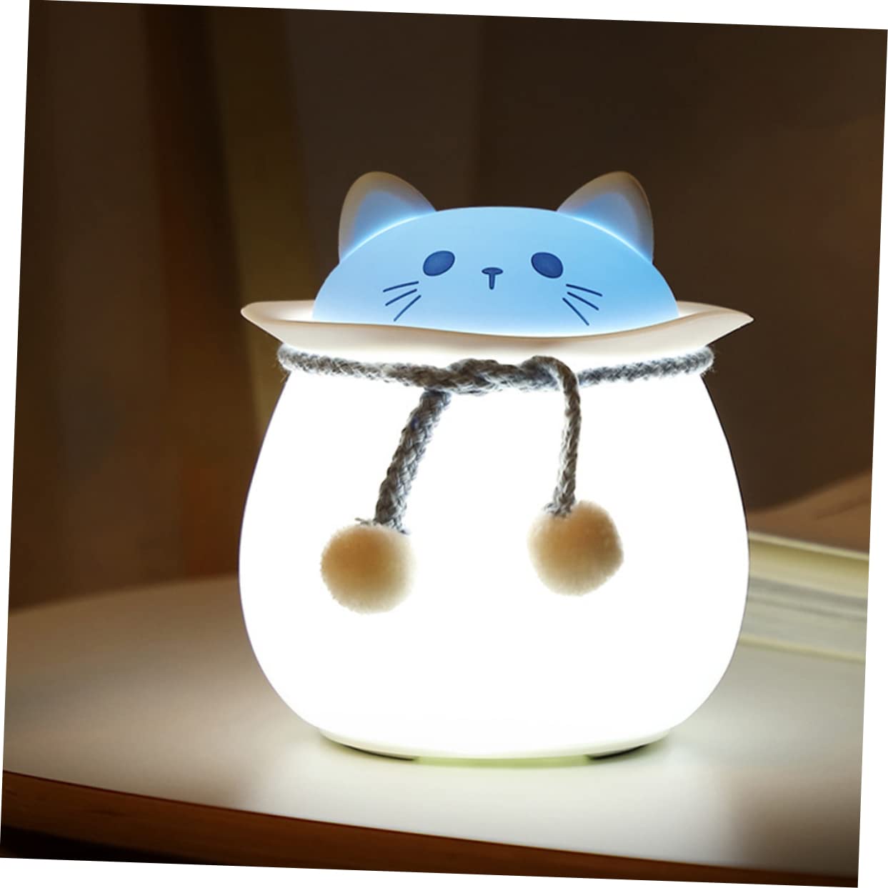 Нічник Garneck Pack of 3 Silicone Pat Light Sense Touch, фото №5