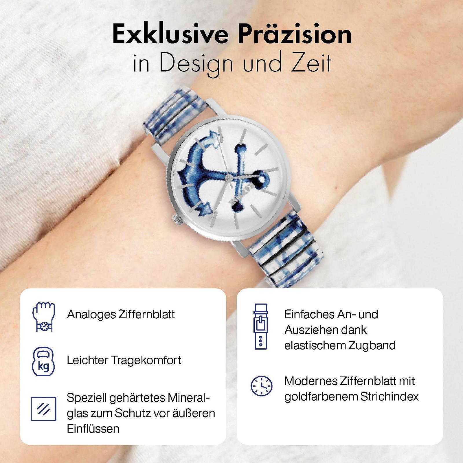 Жіночий годинник Raptor Colourful Edition нержавіюча сталь, кольоровий принт, фото №3 Жіночий годинник Raptor Colourful Edition нержавіюча сталь, кольоровий принт, фото №3