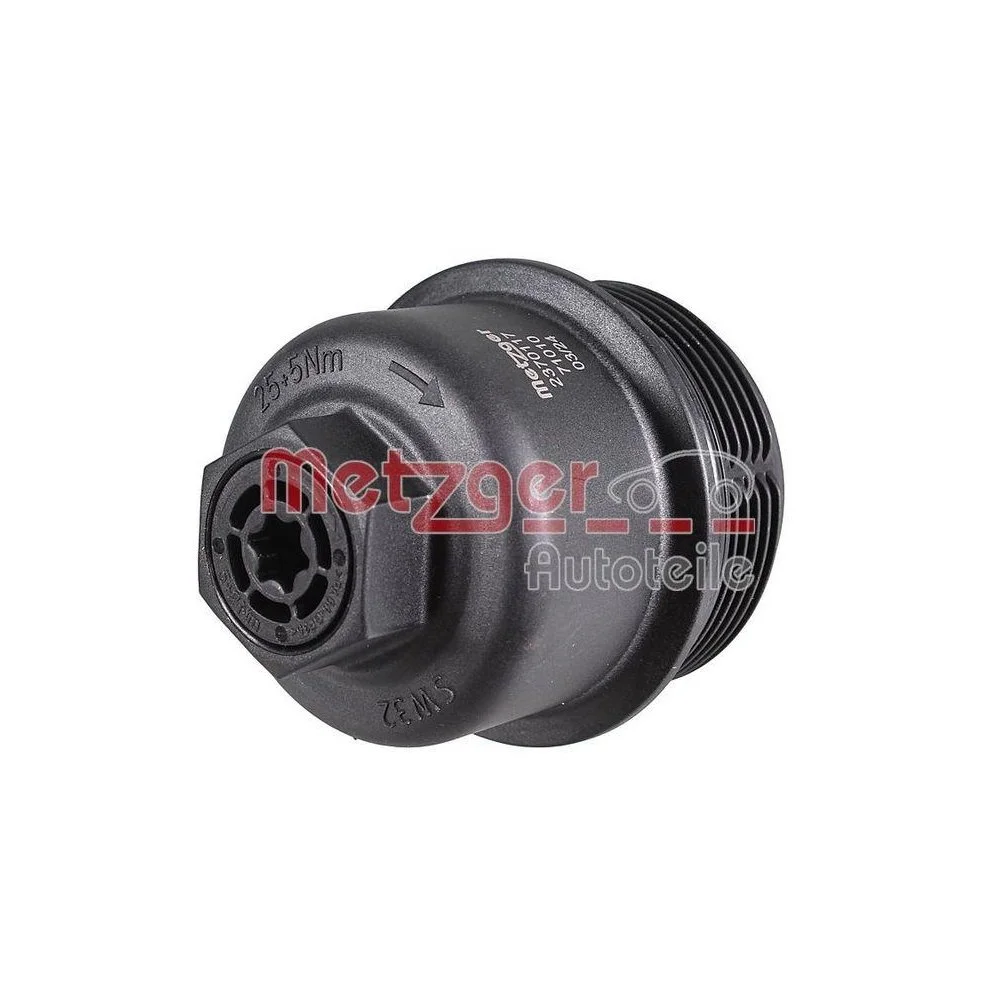 Крышка корпуса масляного фильтра METZGER 2370117 для BMW, фото №1 Крышка корпуса масляного фильтра METZGER 2370117 для BMW, фото №1