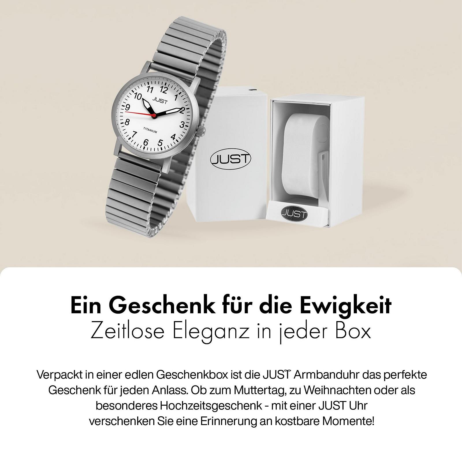 Женские часы с затяжкой Just Liza JU10111 Титан Дата Аналоговый Кварц, фото №6 Женские часы с затяжкой Just Liza JU10111 Титан Дата Аналоговый Кварц, фото №6