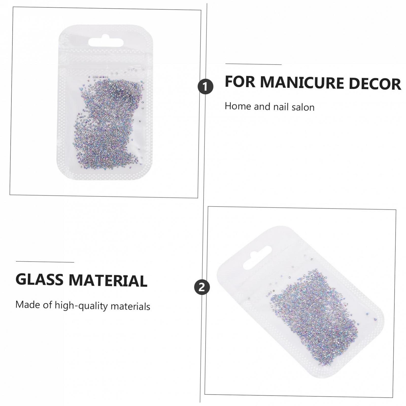 Мікро Діаманти для нігтів Housoutil, діаманти блискучі, фото №4