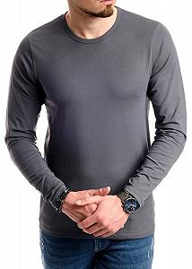 Комплект з 4 базових чоловічих лонгслівів Jack & Jones, з круглим вирізом synthetic.ua - Фото 1