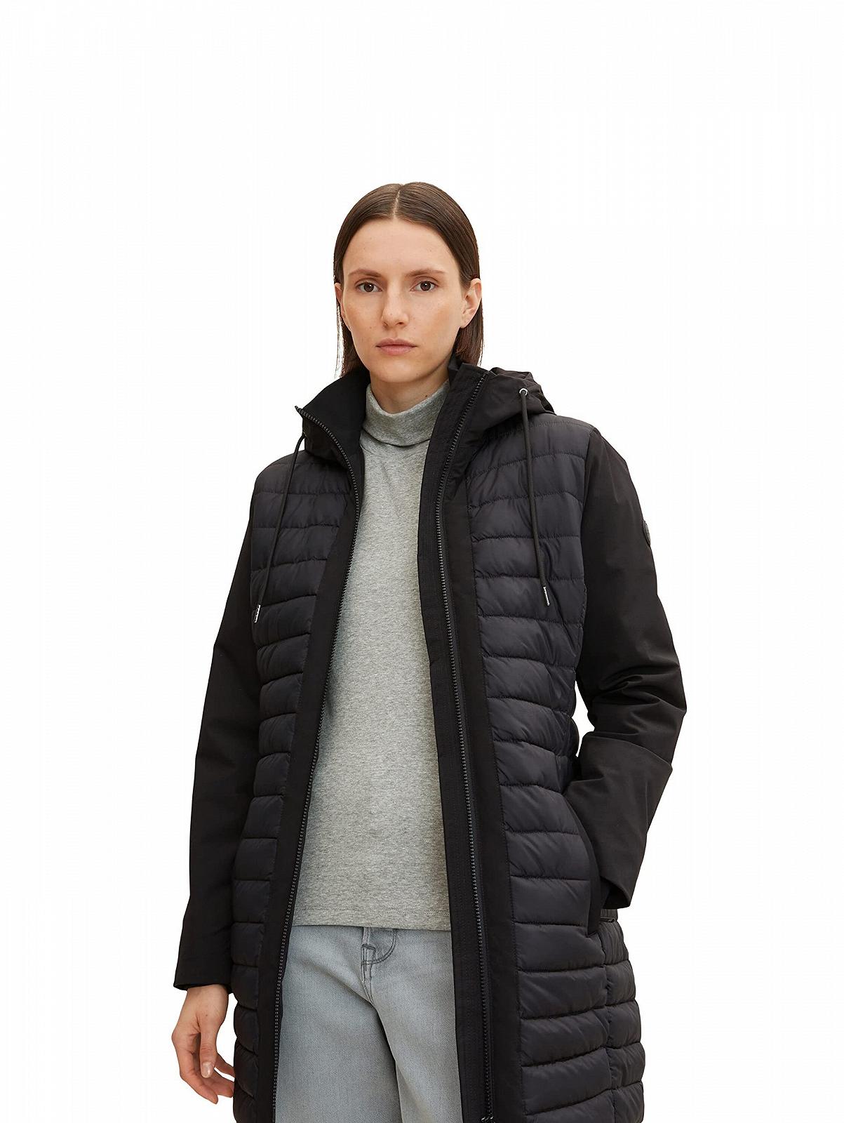 Куртка TOM TAILOR Softshell Подовжена стьобана Жіноча, фото №6