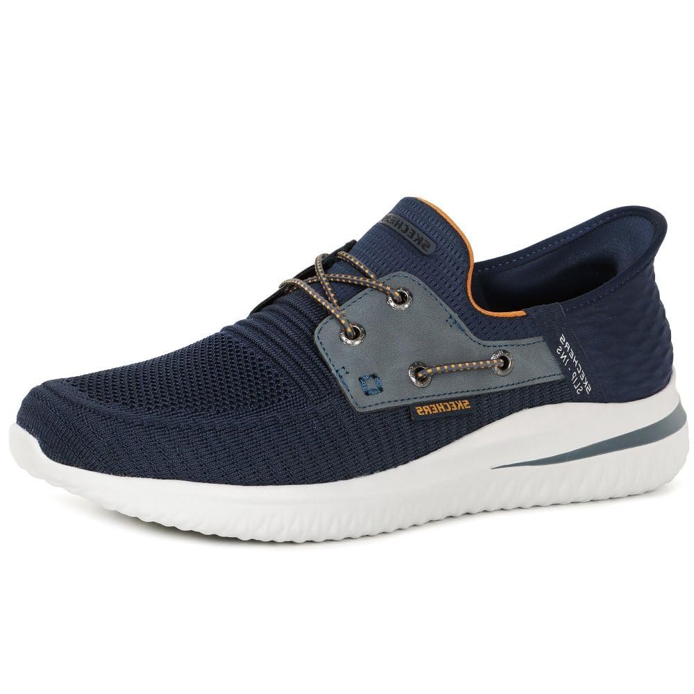 Мокасины Skechers Delson 3.0-Roth Мужские Slip-ins, фото №1