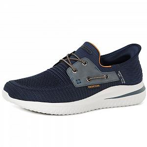 Мокасины Skechers Delson 3.0-Roth Мужские Slip-ins - Фото 1