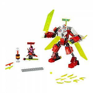 Конструктор Lego Ninjago Реактивный самолет Кая 217 деталей 71707 synthetic.ua - Фото 1