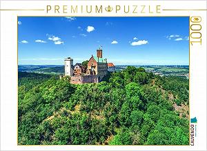 Пазл CALVENDO Wartburg bei Eisenach 1000 деталей 64 x 48 см Фотопазл для приятного досуга - Фото 1