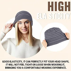 Шапка HAMUNI Женская, дышащая вязаная synthetic.ua - Фото 1