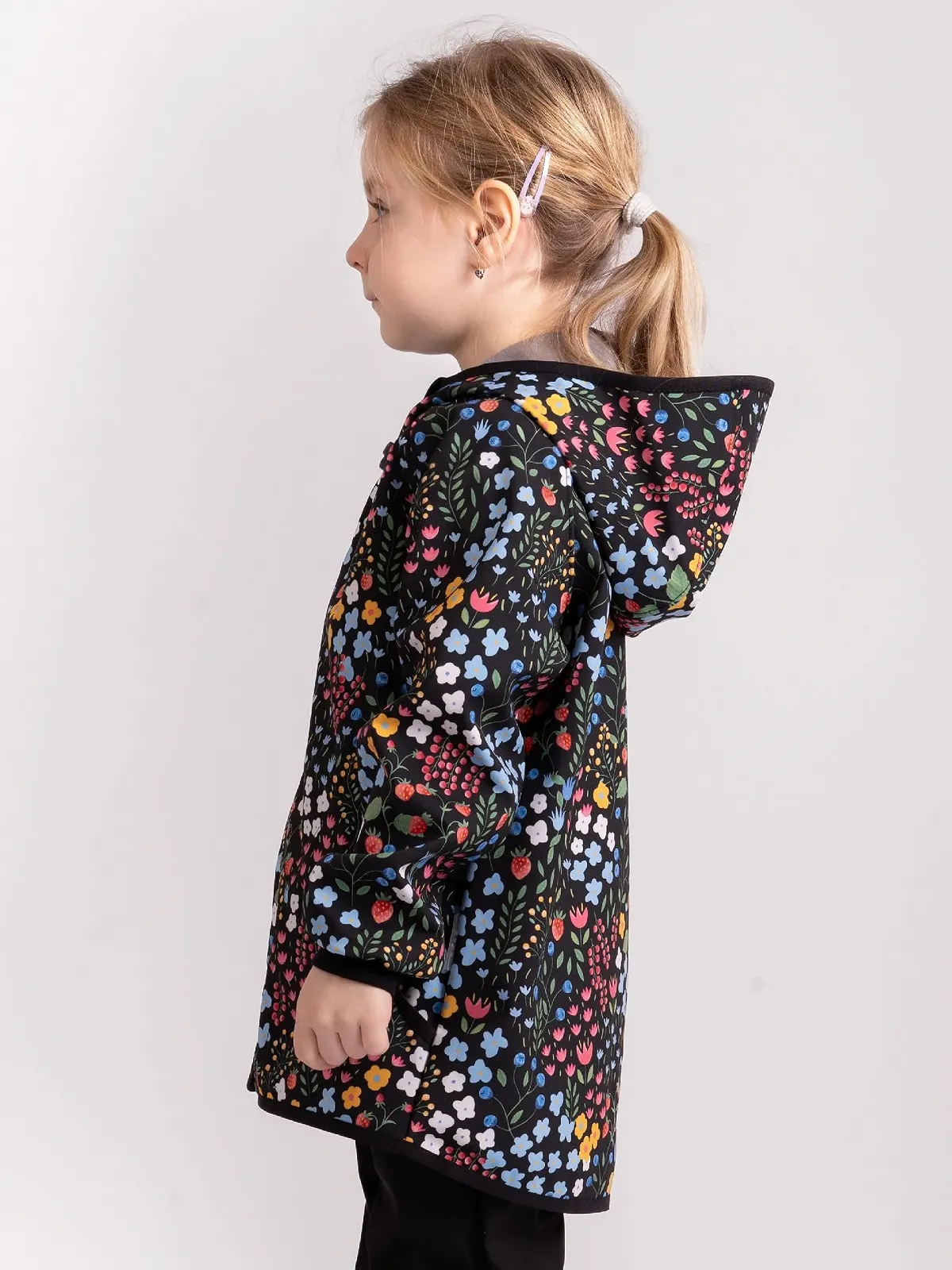 Софтшел куртка Unuo Дитяча з флісовою підкладкою і капюшоном, водовідштовхувальна та вітрозахисна, функціональна на блискавці, дихаюча дитяча Basic, фото №3 Софтшел куртка Unuo Дитяча з флісовою підкладкою і капюшоном, водовідштовхувальна та вітрозахисна, функціональна на блискавці, дихаюча дитяча Basic, фото №3