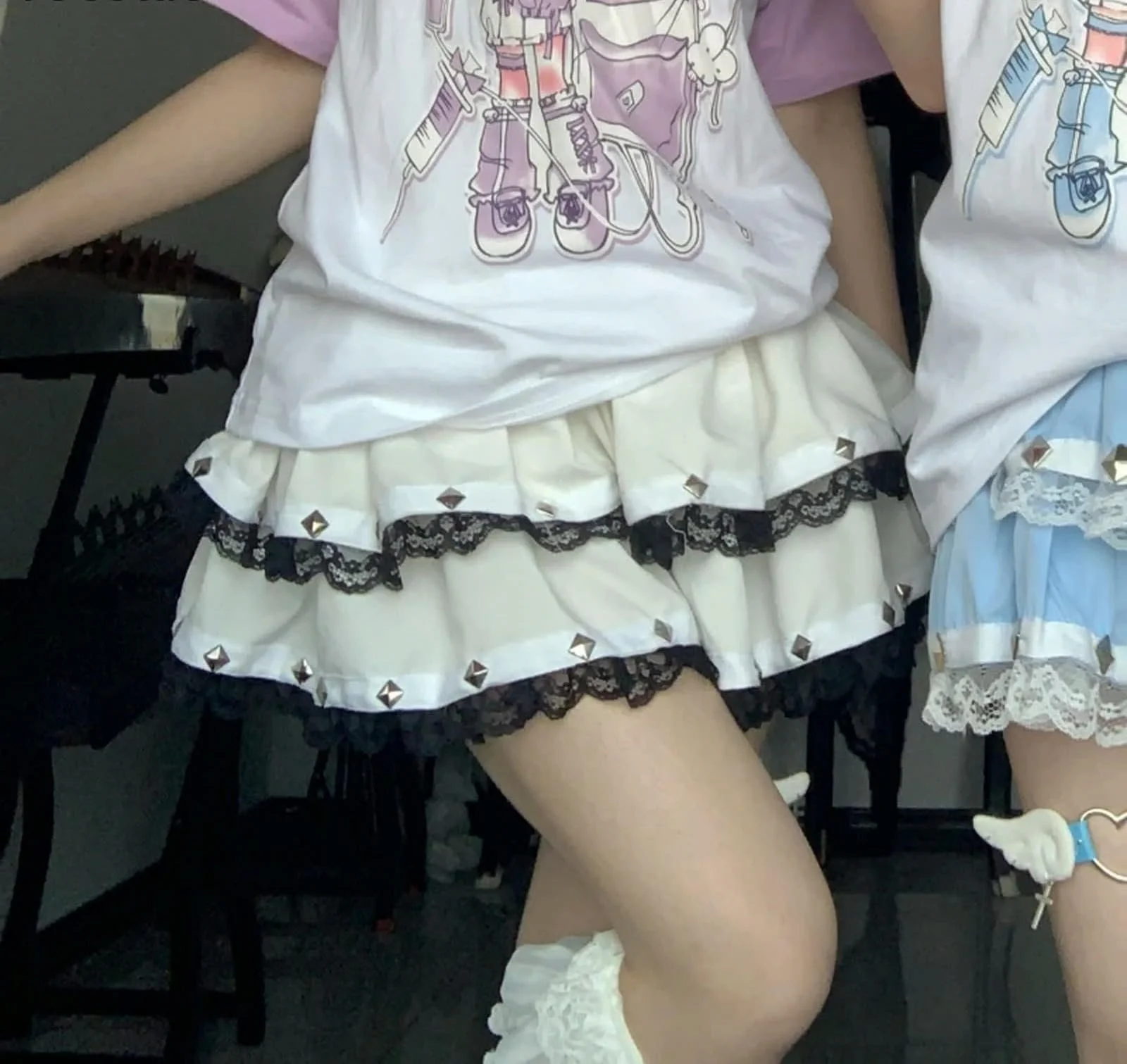 Спідниця Y2k Aesthetic Gothic Lolita Style Жіноча, фото №5