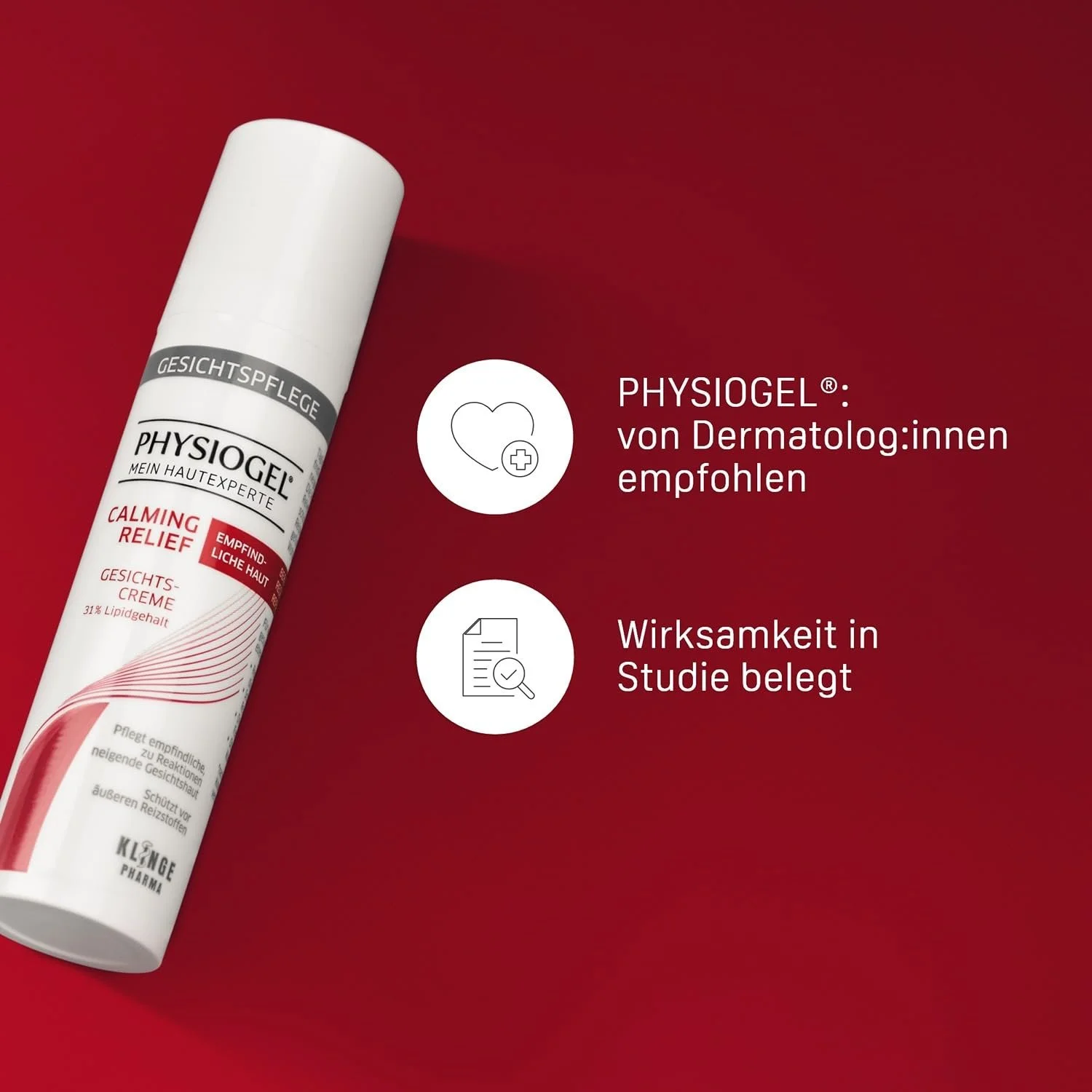 Крем для обличчя PHYSIOGEL Calming Relief для чутливої та сухої шкіри 40 мл, фото №5
