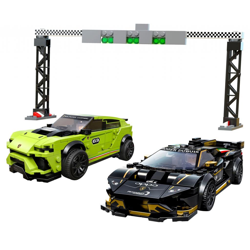 Конструктор LEGO Speed Champions Lamborghini Urus ST-X та Huracan 76899, фото №2