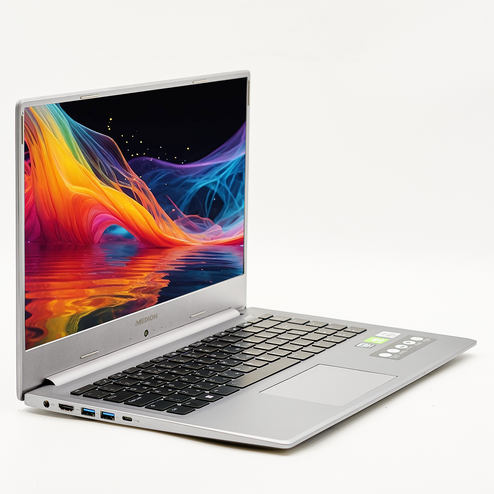 Ноутбук Medion Akoya S15447 Intel Core i5-10210U 16 ГБ RAM 512 ГБ SSD Nvidia GeForce Металлический корпус, фото №3