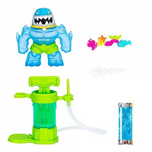 Фігурка Heroes of Goo Jit Zu Bandai CO42786, створіть свою власну фігурку грізного сміття та дайте волю можливостям, розминаючи та розтягуючи, різнокольорова, CO42786 synthetic.ua - Фото 1