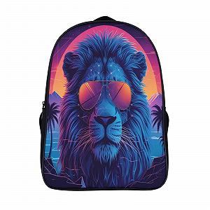 Рюкзак Lion 3D DPEOANEBN 40 x 28 x 16 см, Стиль-7 - Фото 1