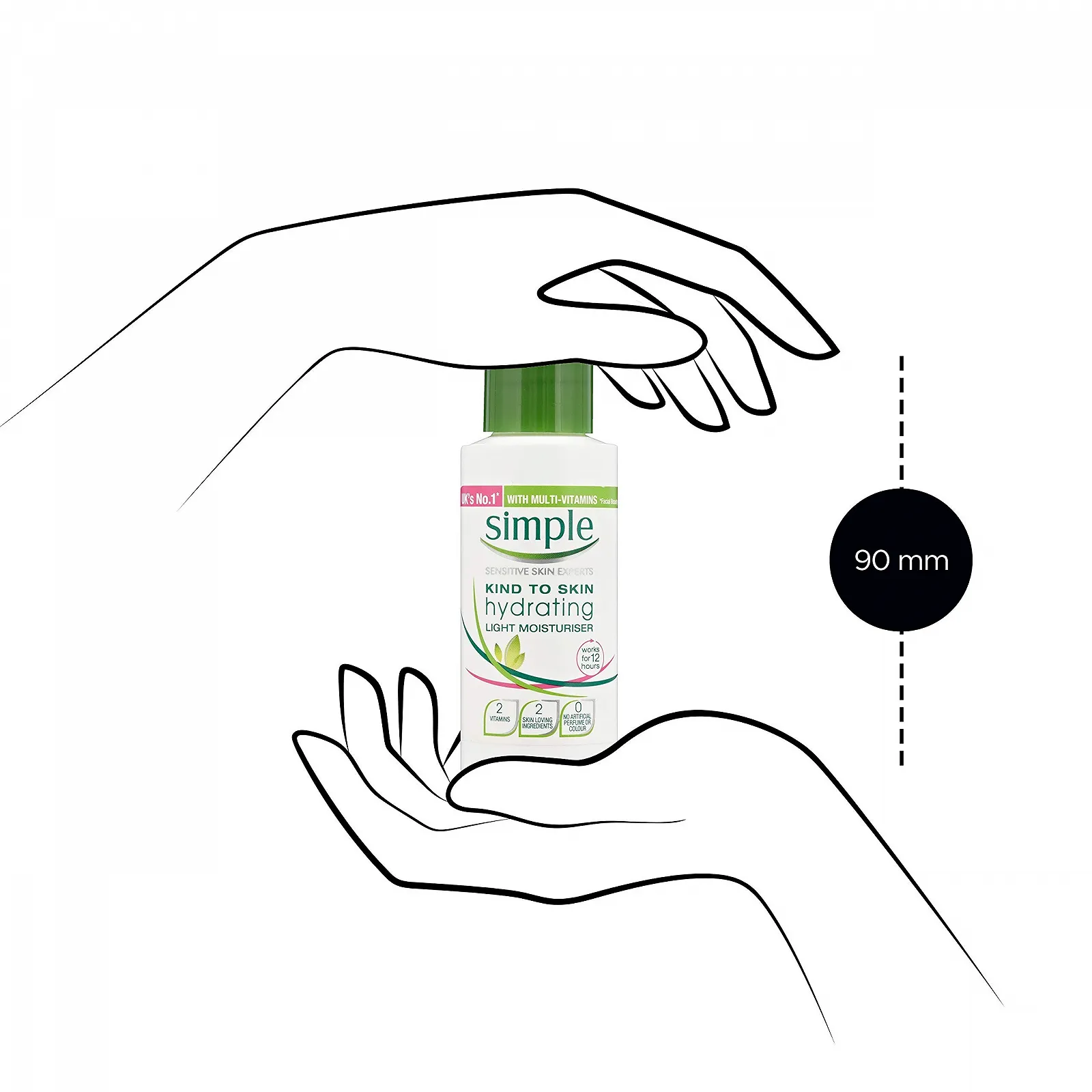 Зволожувальний легкий крем Simple Kind To Skin Hydrating Light 50 ml, фото №5 Зволожувальний легкий крем Simple Kind To Skin Hydrating Light 50 ml, фото №5