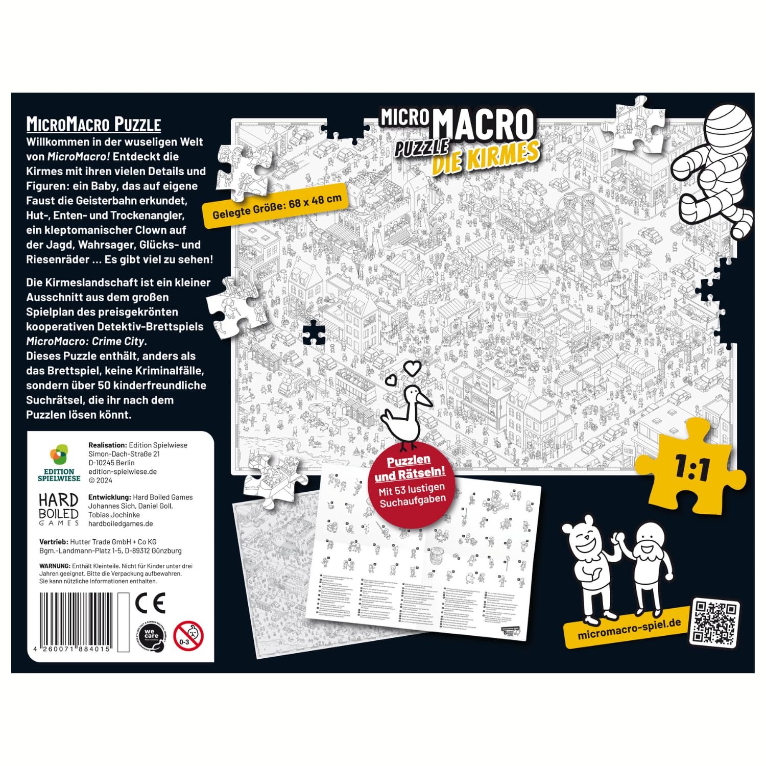 Пазл MicroMacro The Fair 500 елементів, фото №2