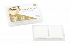 Стрічка Schlepflid Tape® Двостороння "Розмір S - Розмір дівчини" 128 пар (256 штук) - Ліфтинг повік без хірургічного втручання Стрічки для повік проти навислої повіки (24-годинна фіксація, водостійкі, безпечні для шкіри) - Фото 1