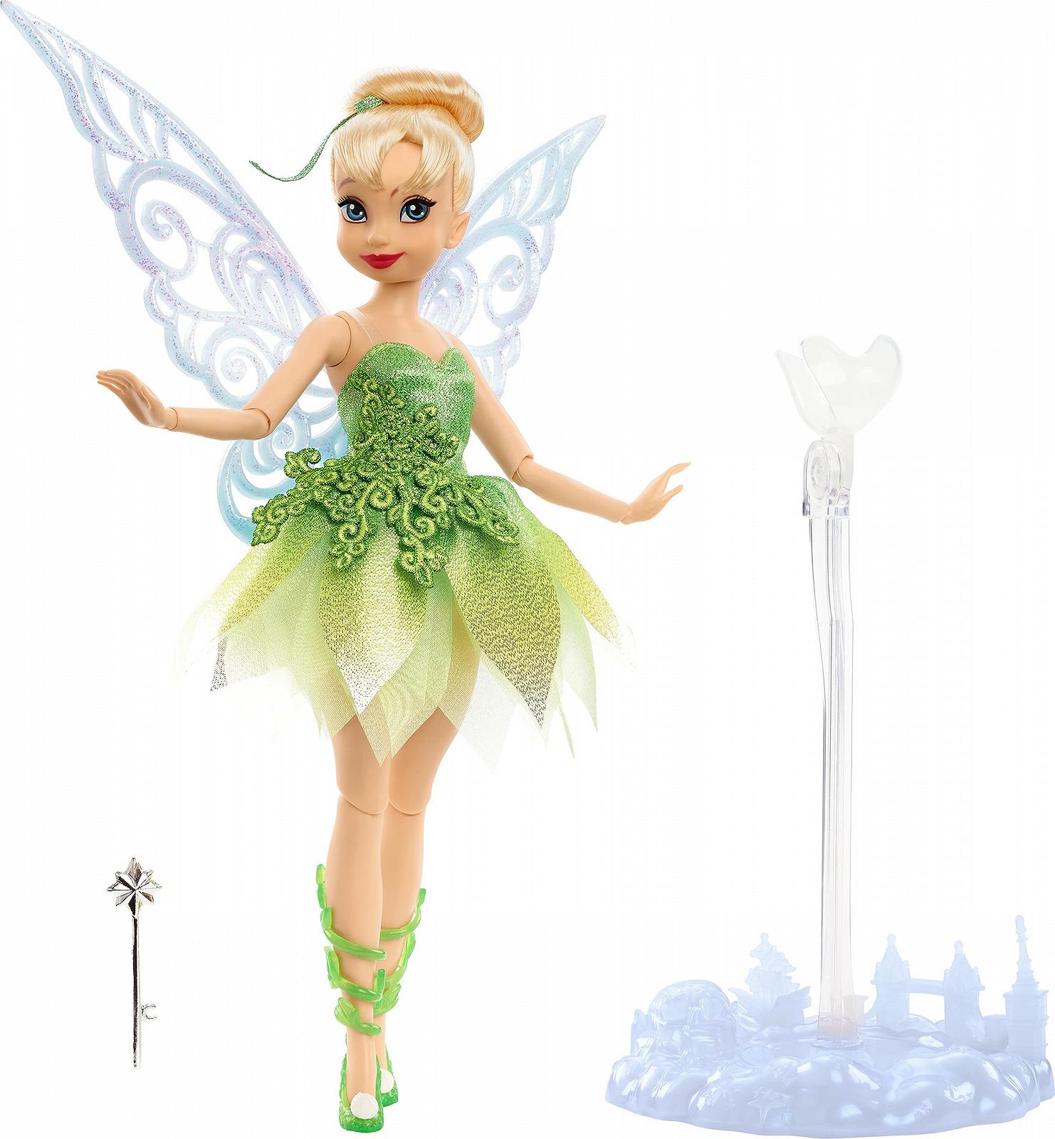 Кукла Mattel Disney Tinker Bell 100th Birthday Коллекционная HLX67, фото №7 Кукла Mattel Disney Tinker Bell 100th Birthday Коллекционная HLX67, фото №7