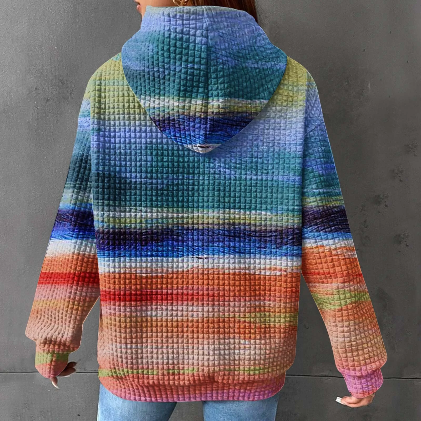 Жіноча толстовка з куліскою Висока якість, фото №5