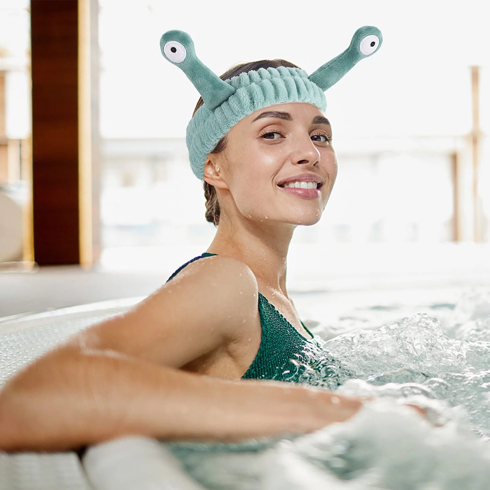 Пов'язка спа WLLHYF для макіяжу обличчя з мікрофібри, фото №8 Пов'язка спа WLLHYF для макіяжу обличчя з мікрофібри, фото №8